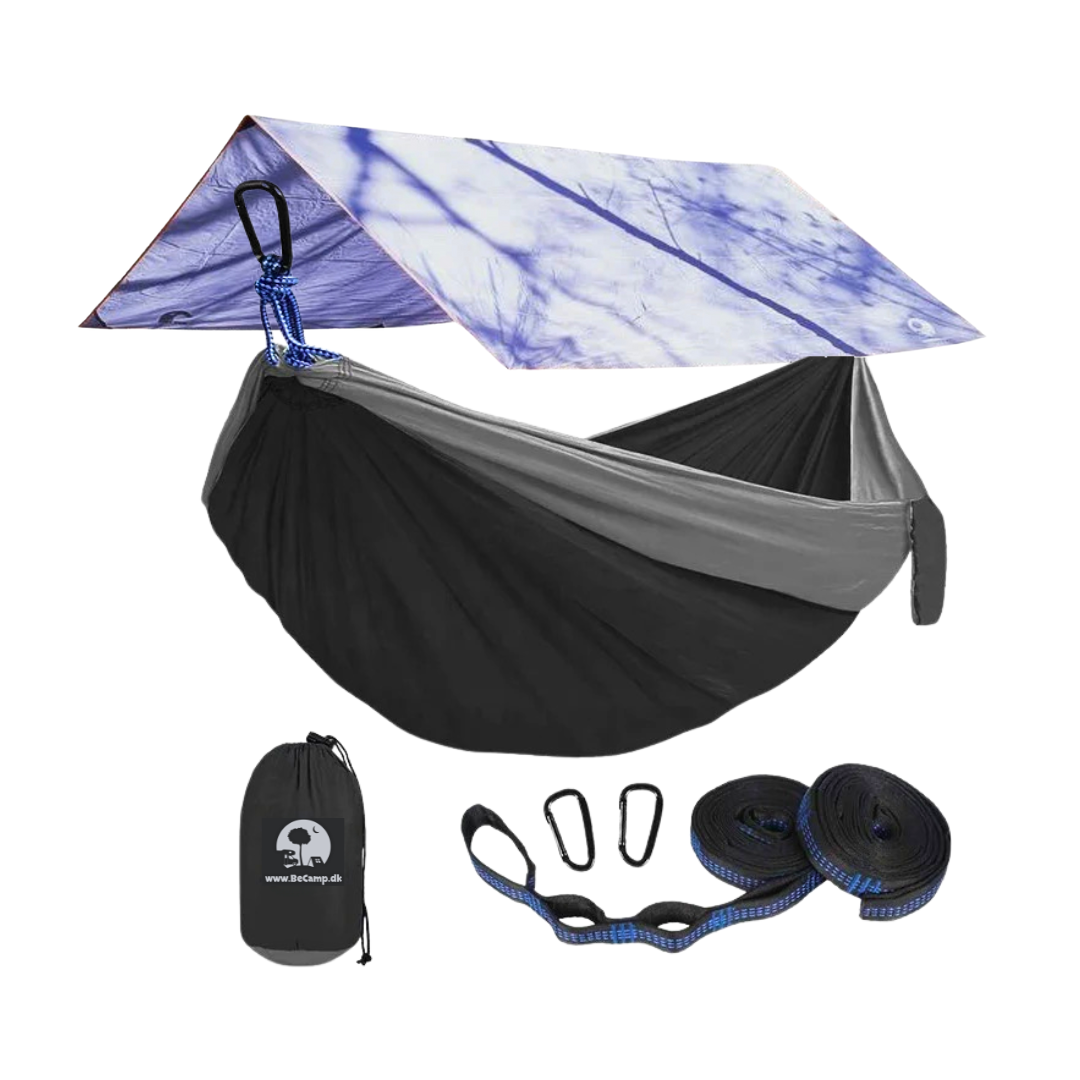 Hængekøje + Tarp - Perfekt til alt outdoor