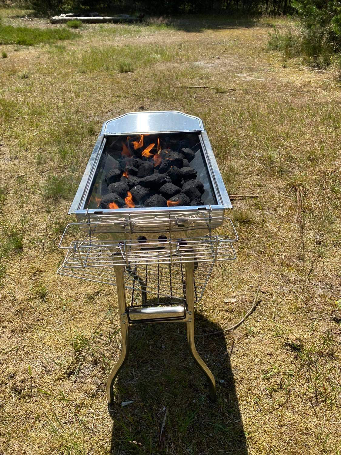 Transportabel kulgrill