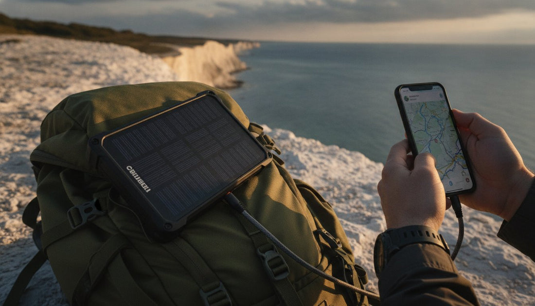 Test af solcelle powerbanks 2026: Find den bedste nødstrøm til outdoor og prepping