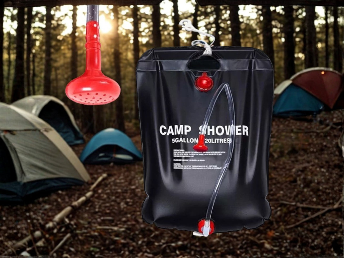 Camp Shower - Udebruser - Solarbruser