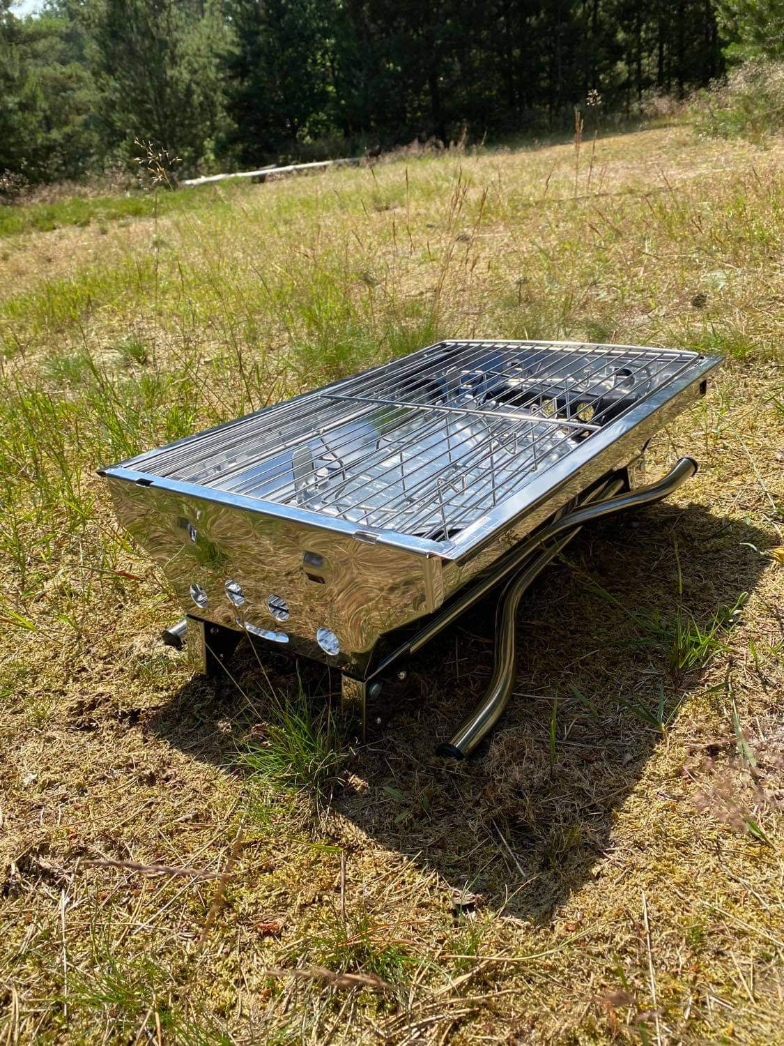 sammenfoldet grill
